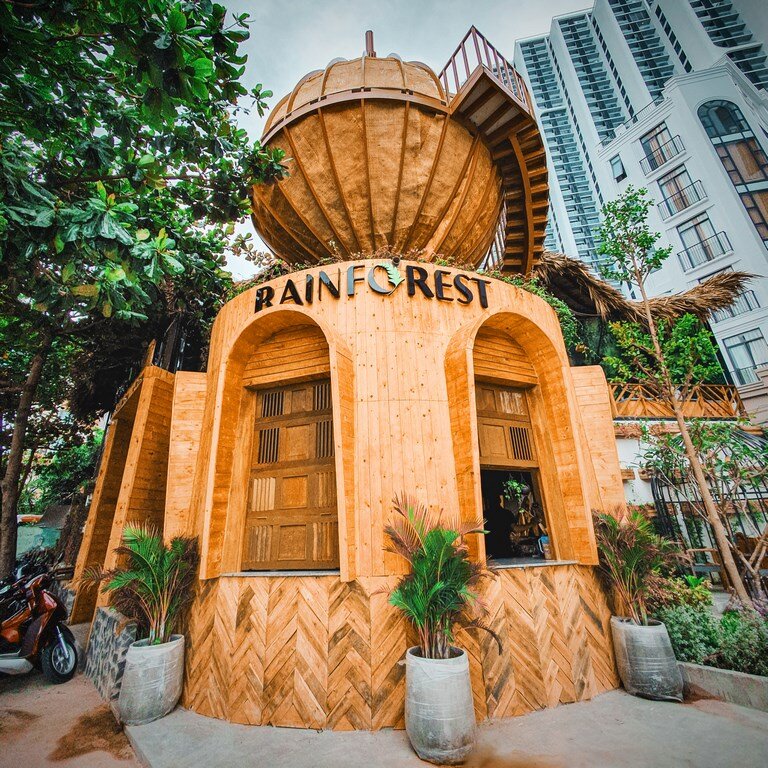 Rainforest Nha Trang - Cafe đẳng cấp, kiến tạo không gian xanh hoàn hảo